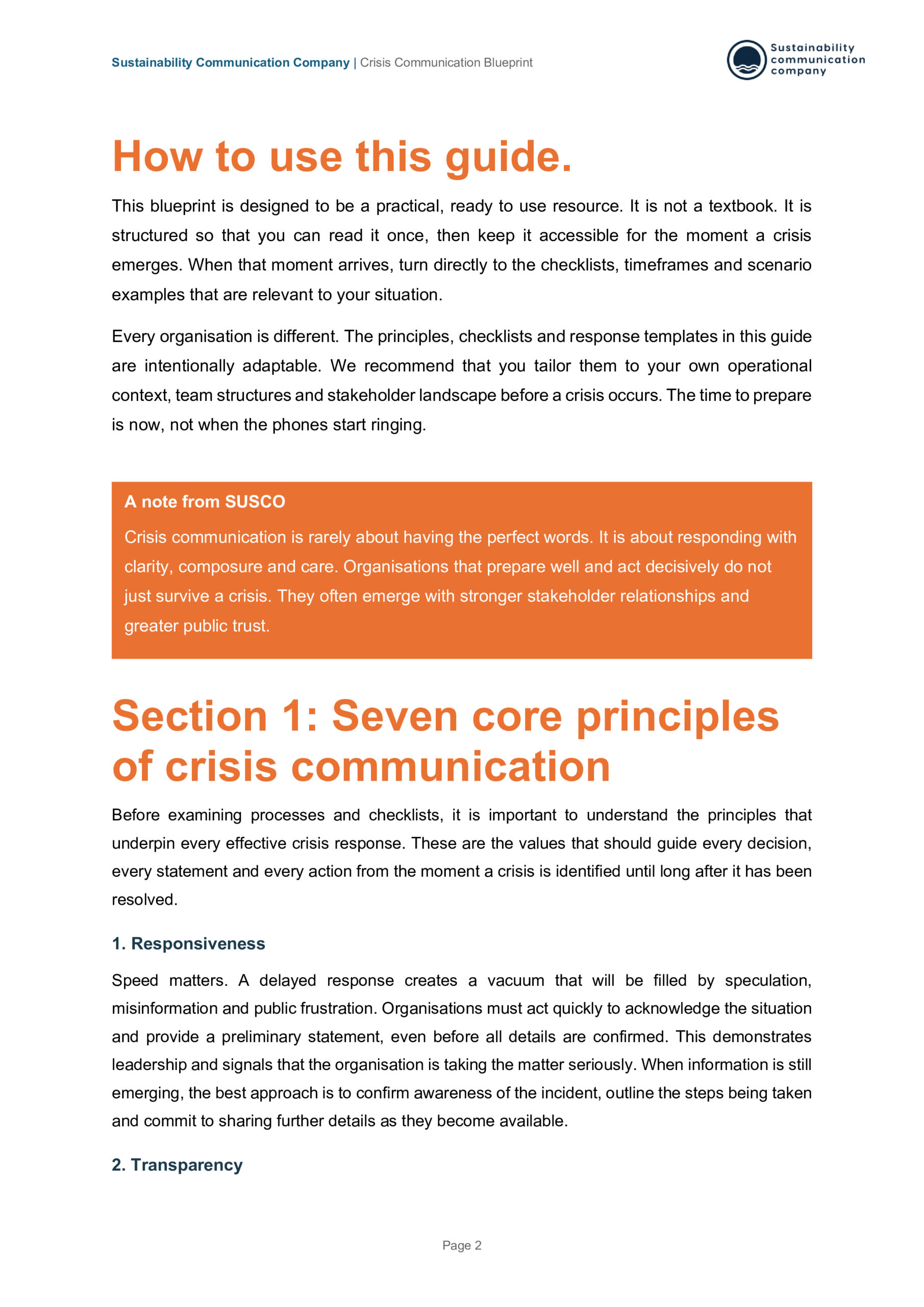 Crisis Communication Blueprint - Image 2
